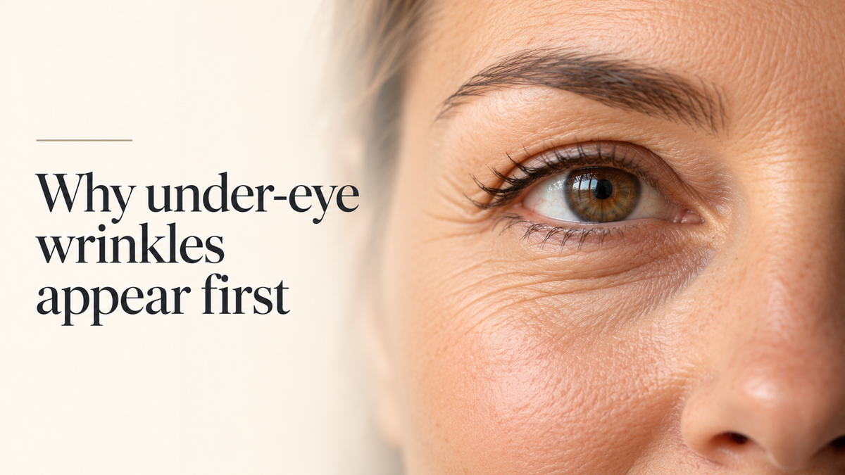 Why Your Eye Area Ages Faster Than the Rest of Your Face