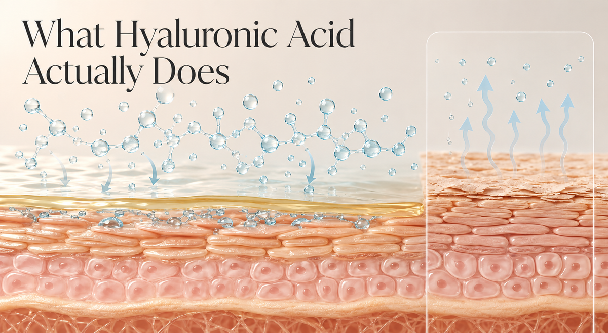Hyaluronic Acid 101: Why It's Not a Moisturizer