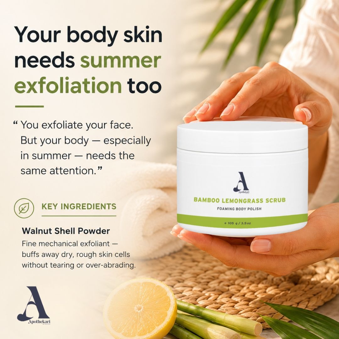 Why Your Body Skin Needs Exfoliation in Summer Too
