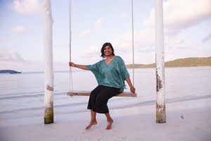 Swings on the Beach