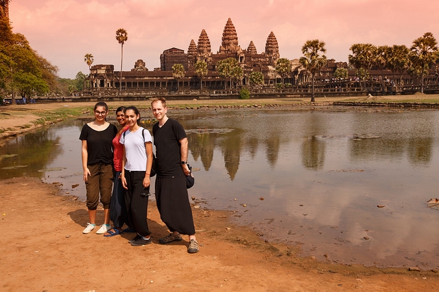 Sunset at Angkor Wat