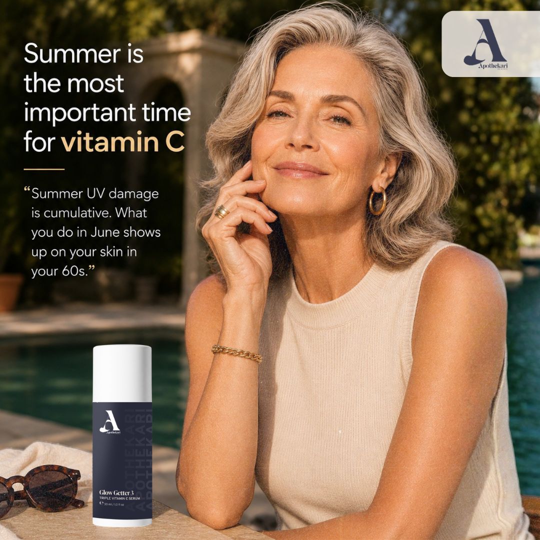 Why Summer Is the Best Time to Use Vitamin C Serum