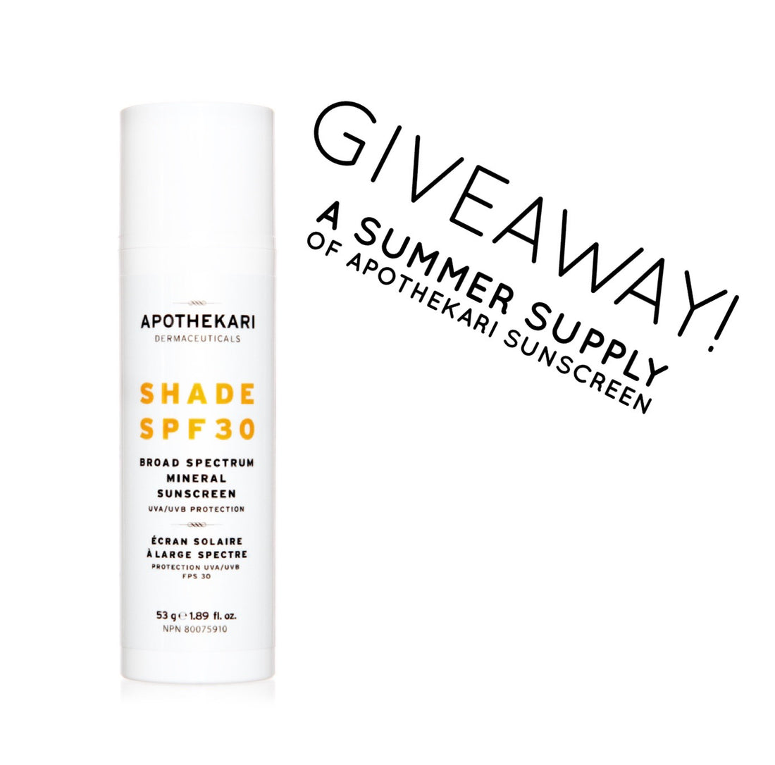 A Sunscreen Giveaway