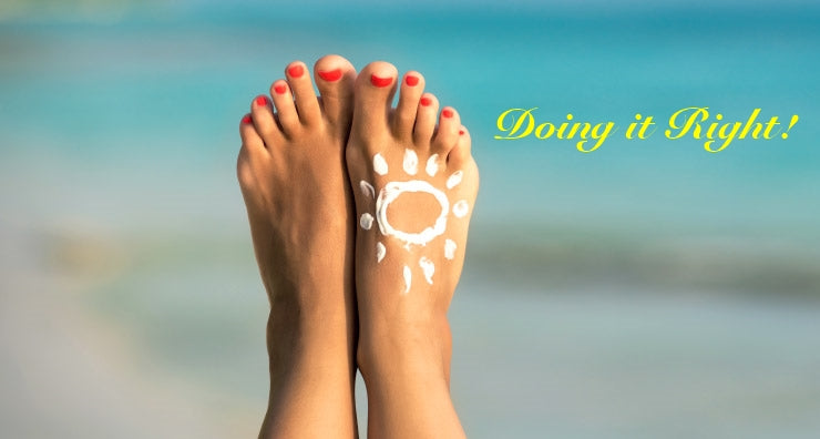 How To Apply Sunscreen