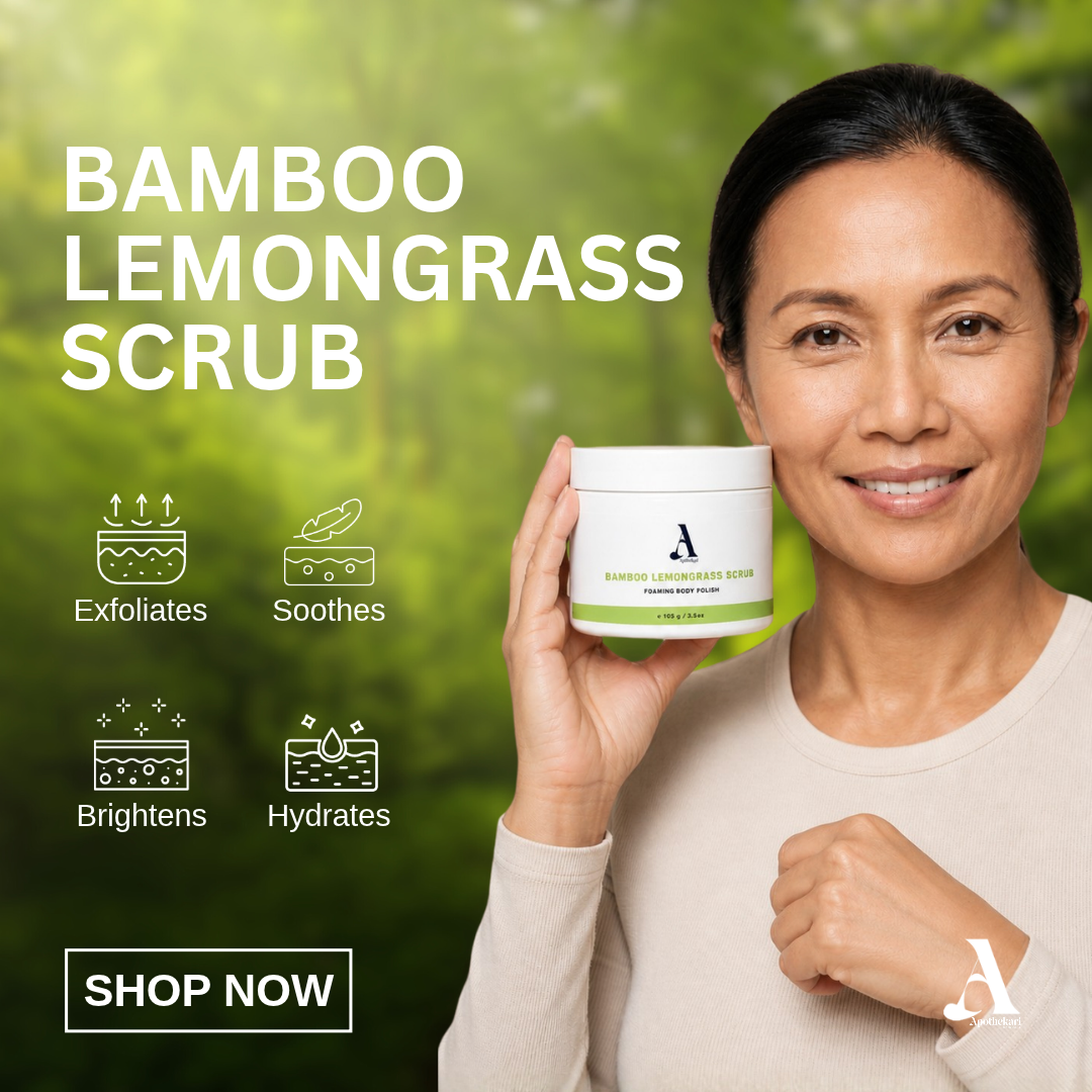 Bamboo Lemongrass Foaming Body Polish