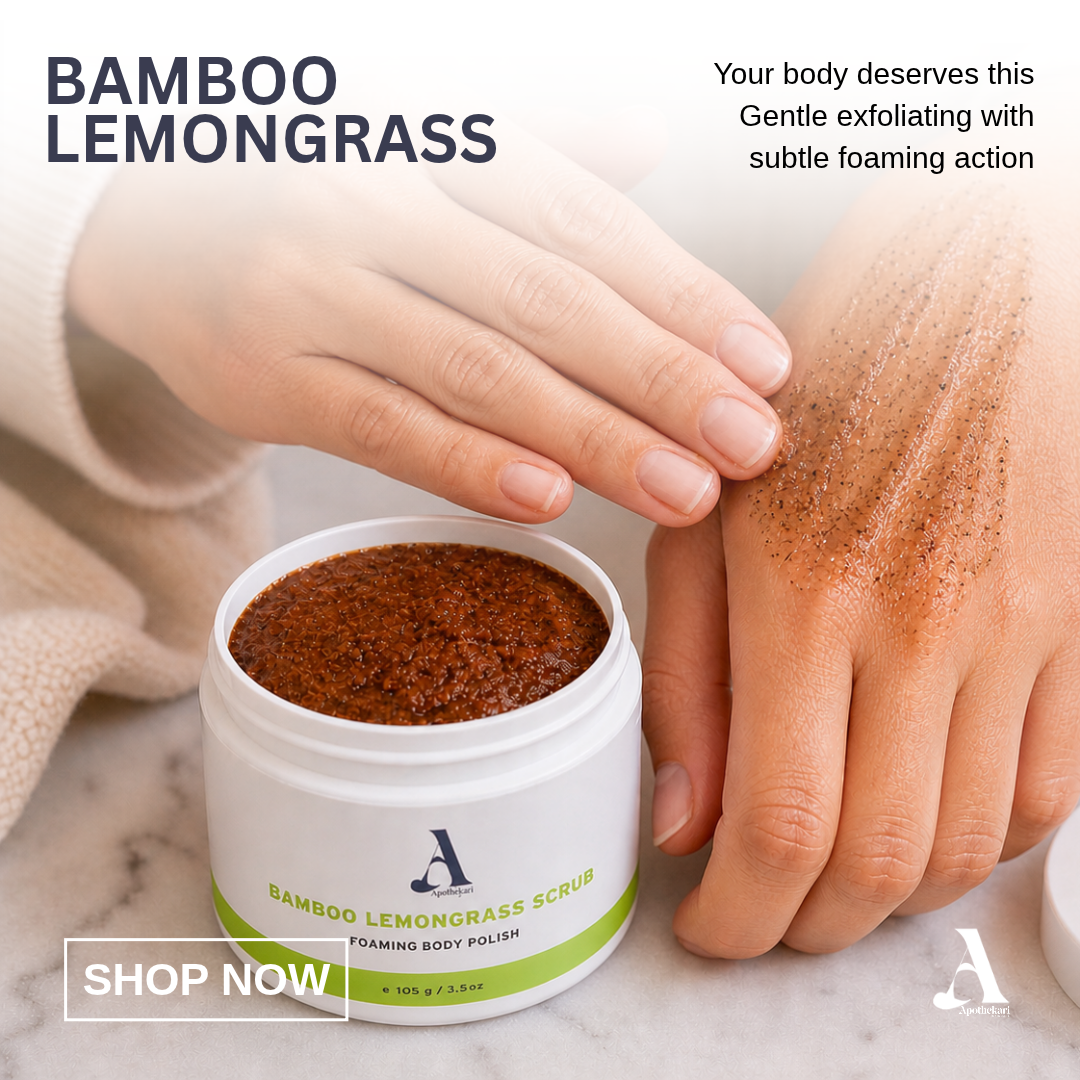 Bamboo Lemongrass Foaming Body Polish