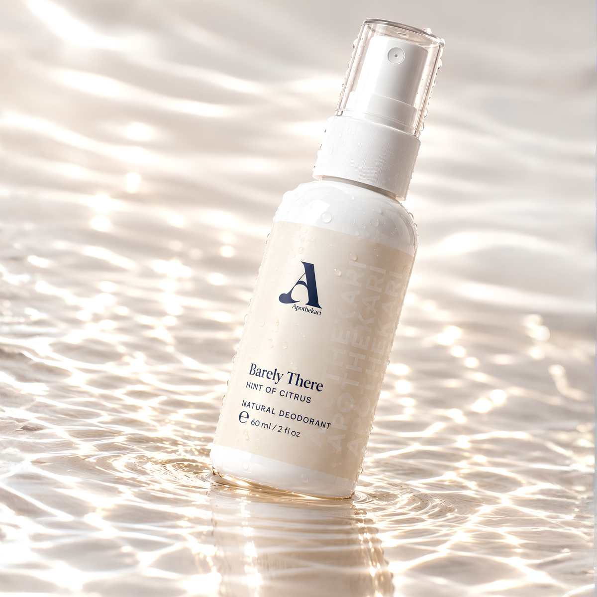 Barely There Natural Deodorant Spray