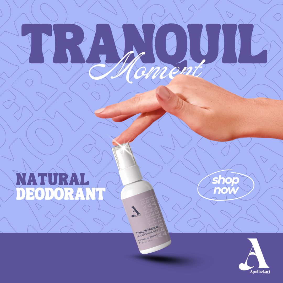 Tranquil Moment Natural Deodorant Spray | Zen Lavender Scent