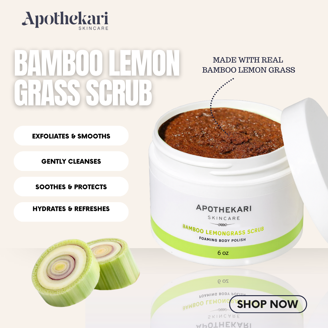 Bamboo Lemongrass Foaming Body Polish