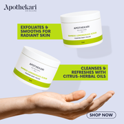 Bamboo Lemongrass Foaming Body Polish | Gentle Body Exfoliant