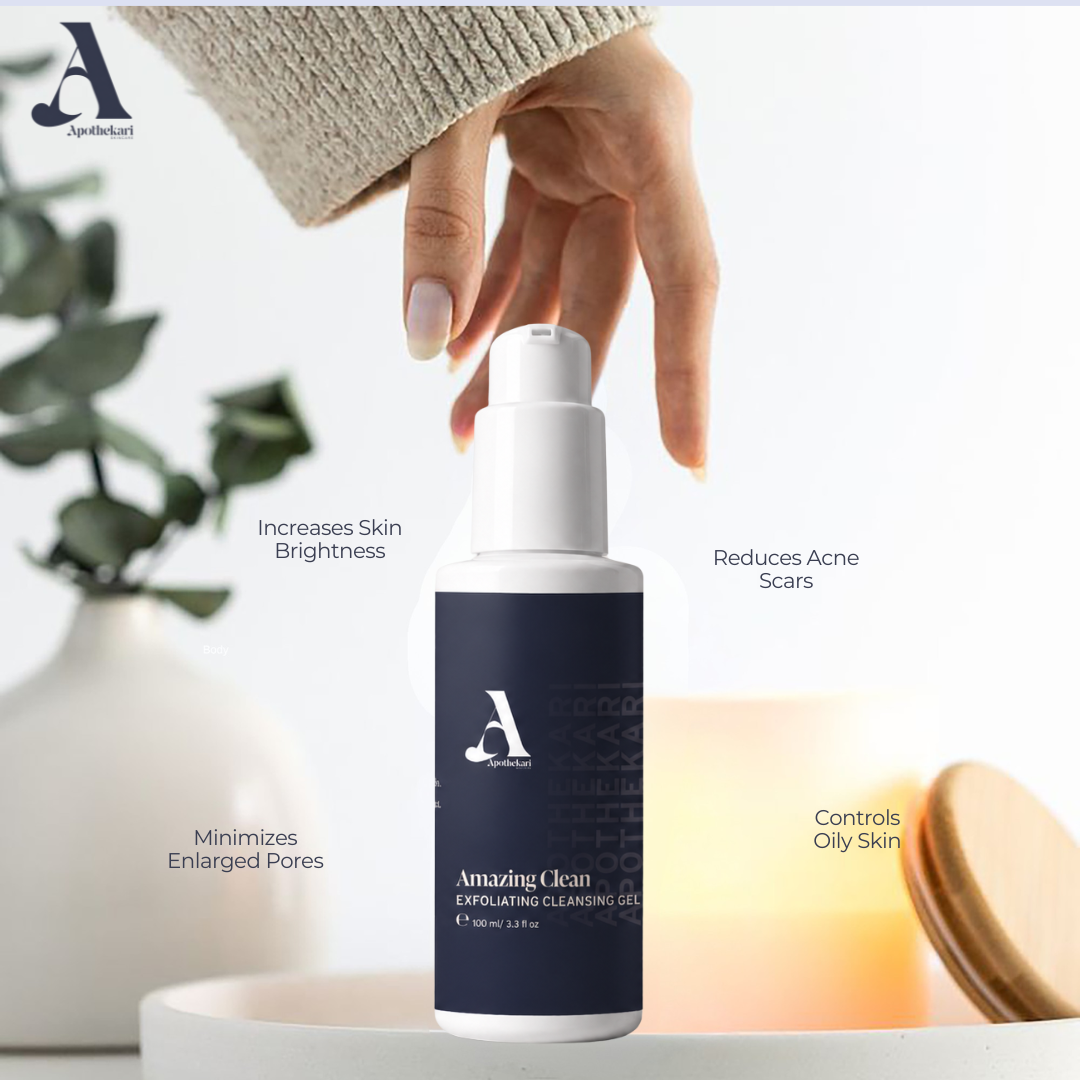 AHA-Mazing Clean Gel Cleanser | Gentle Exfoliating Alpha Hydroxy Acids
