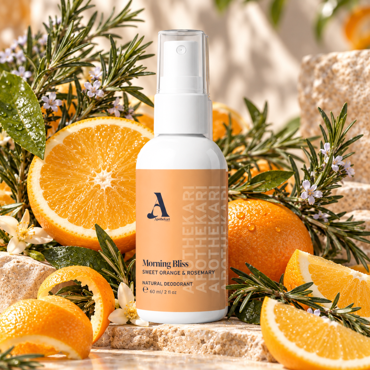 Morning Bliss Natural Deodorant Spray