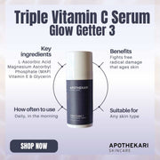 Glow Getter 3 | Triple Vitamin C Brightening Serum