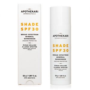 Shade SPF 30 Container and Box