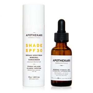 Shade SPF 30 Sunscreen + Bespoke Vitamin C Serum