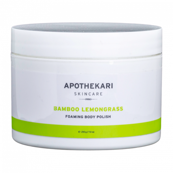 Bamboo-Lemongrass-Foaming-Body-Polish | Apothekari Skincare